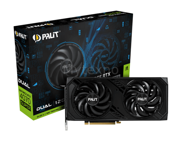 Видеокарта Palit GeForce RTX 4070 Super Dual 12GB NED407S019K9-1043D