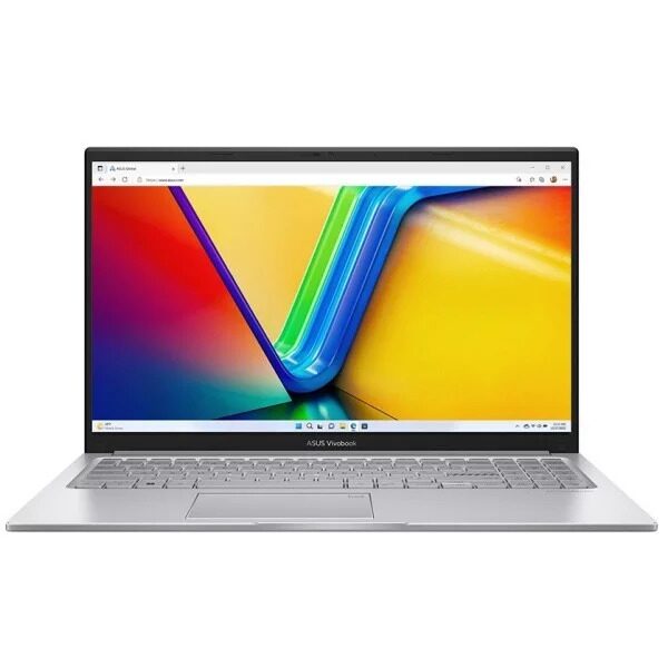 ASUS Vivobook 15 X1504ZA-BQ068 Intel Core i3 1215U 1200MHz/15.6/1920x1080/8GB/256GB SSD/Intel UHD Graphics/Wi-Fi/Bluetooth/Без ОС (90NB1022-M00D50) Silver