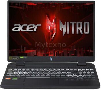 16" Ноутбук Acer Nitro 16 AN16-41-R5MW черный