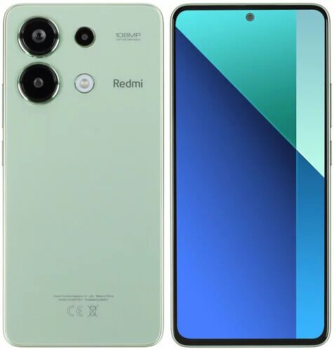 6.67 Смартфон Xiaomi Redmi Note 13 512 ГБ зеленый