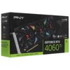 Видеокарта PNY GeForce RTX 4060 Ti XLR8 Gaming VERTO EPIC-X RGB Triple Fan  [VCG4060T8TFXXPB1]