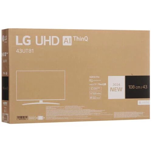43(108см)LED-телевизорLG43UT81006LAчерный_9_5446538