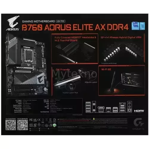 МатеринскаяплатаGigabyteB760AORUSELITEAXDDR4_7