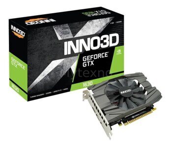 Inno3D GeForce GTX 1630 Compact 4GB GDDR6 / N16301-04D6-1177VA19