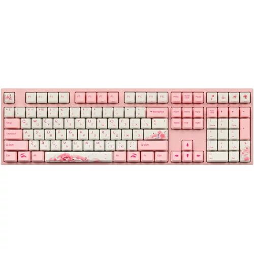 Клавиатура проводная + беспроводная Varmilo APT108 Sakura R2 [A93A027D4A5A06A024/D]