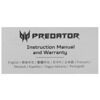 Оперативная память Acer Predator Pallas II [BL.9BWWR.374] 32 ГБ