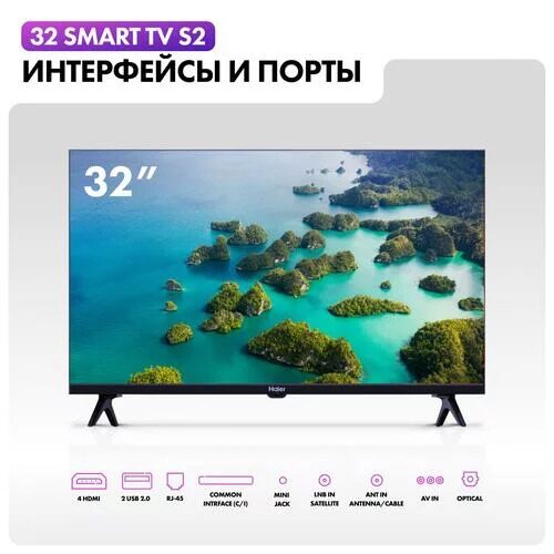 32(81см)LED-телевизорHaier32SmartTVS2черный_7_5458535
