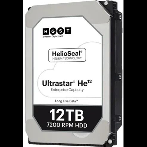 Жёсткий диск 12Tb SAS WD Ultrastar He12 (HUH721212AL5200)