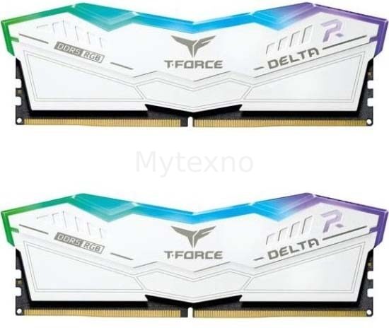 Оперативная память 48 Gb 8200 MHz Team Group T-FORCE DELTA RGB White (FF4D548G8200HC38EDC01)