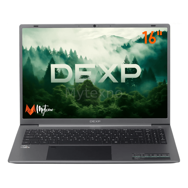 16" Ноутбук DEXP Atlas M16-A5W302 серый