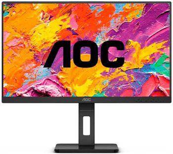 23.8" Монитор AOC 24E3QAF черный