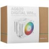 Кулер для процессора DEEPCOOL AG620 DIGITAL WH ARGB  [R-AG620-WHADMN-G-2]