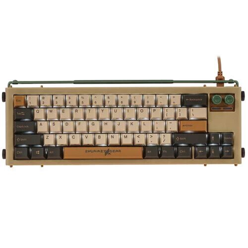 Клавиатура проводная + беспроводная Shurikey Gear Hanzo SKB65 Theme 002 [S01A002B001C1D01E002]