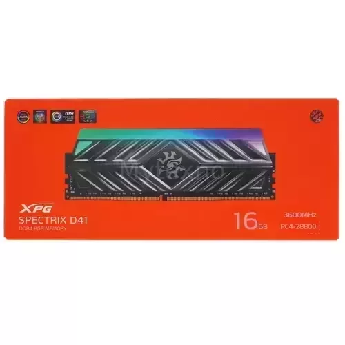 Оперативнаяпамять16Gb3600MHzADATAXPGSPECTRIXD41RGB(AX4U360016G18I-ST41)_3