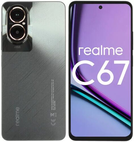 6.72 Смартфон realme C67 128 ГБ черный [631011001488]