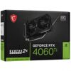 Видеокарта MSI GeForce RTX 4060 Ti VENTUS 2X BLACK OC [GeForce RTX 4060 Ti VENTUS 2X BLACK 16G OC]