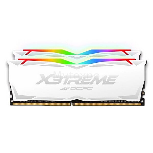 Оперативная память 64 Gb 3200 MHz OCPC X3TREME RGB White (MMX3A2K64GD432C16W)