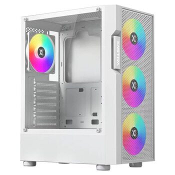 Корпус XASTRA A302  [A302-WH-FC120FRGB-4F-GL]