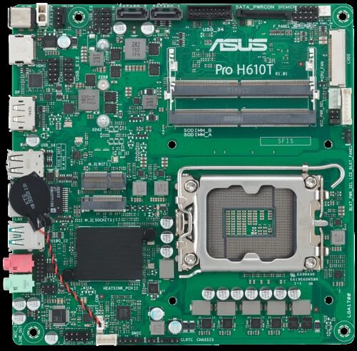 Материнская плата ASUS Pro H610T-CSM