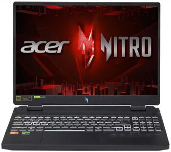 16 Ноутбук Acer Nitro 16 AN16-41-R4MY черный [NH.QLLCD.001]