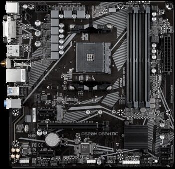 Материнская плата GIGABYTE A520M DS3H AC