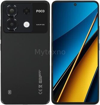 6.67" Смартфон POCO X6 256 ГБ черный