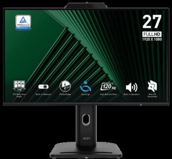27 Монитор MSI PRO MP272PMG черный [9S6-3PD99T-004]