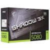 Видеокарта MSI GeForce RTX 5080 SHADOW 3X OC  [RTX 5080 16G SHADOW 3X OC]