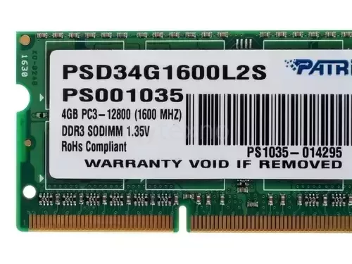 Оперативнаяпамять4Gb1600MHzPATRIOTSIGNATURELINE(PSD34G1600L2S)_2