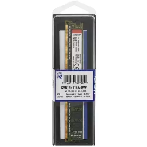 Оперативнаяпамять4Gb1600MHzKingston(KVR16N11S84WP)_2