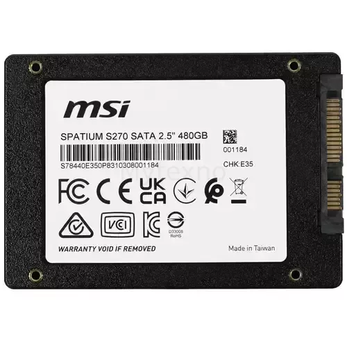 ТвердотельныйнакопительMSI480GbSPATIUMS270S78-440E350-P83_2