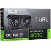 Видеокарта ASUS GeForce RTX 4060 DUAL EVO OC  [DUAL-RTX4060-O8G-EVO]