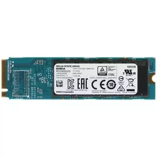 ТвердотельныйнакопительToshiba500GbKIOXIAEXCERIAPLUSG2LRD20Z500G_1