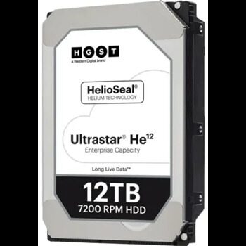 Жёсткий диск 12Tb SAS WD Ultrastar He12 (HUH721212AL5200)