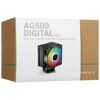 Кулер для процессора DEEPCOOL AG500 DIGITAL ARGB  [R-AG500-BKADMN-G-1]