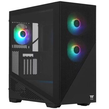 Корпус Thermaltake Divider 370 TG ARGB [CA-1S4-00M1WN-00] черный