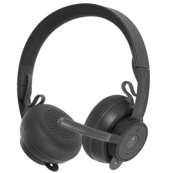 Беспроводные наушники Logitech Zone Wireless MSFT черный [981-000855]