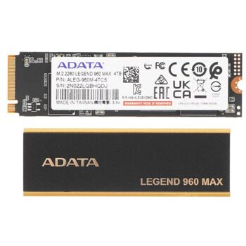 4000 ГБ M.2 NVMe накопитель ADATA LEGEND 960 MAX  [ALEG-960M-4TCS]