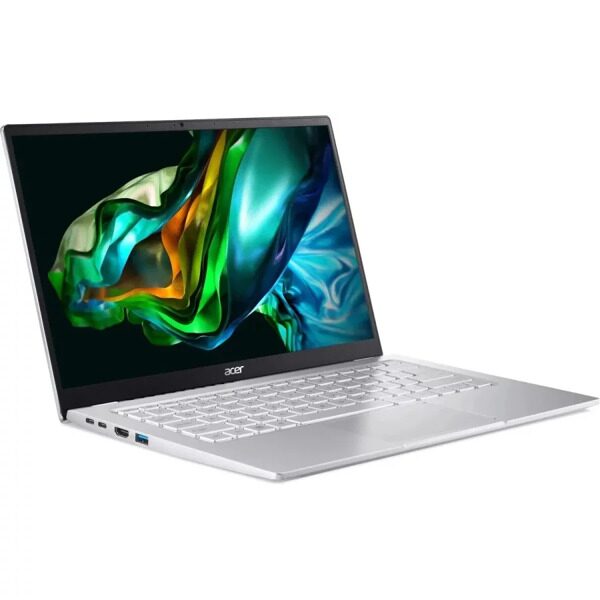 Acer Swift GO 14 SFG14-41-R3D8 AMD Ryzen 5 7530U 2000MHz/14/1920x1080/16GB/1024GB SSD/AMD Radeon RX Vega 7/Wi-Fi/Bluetooth/Windows 11 Home (NX.KG3CD.005) Silver