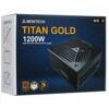 Блок питания Montech 1200W TITAN GOLD Black (TIS0126) 16 Pin (PCIe 5.0 Connector Cable Details)