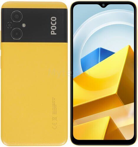 6.58" Смартфон POCO M5 128 ГБ желтый