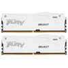 Оперативная память Kingston Fury Beast AMD RGB White [KF552C36BWEAK2-64] 64 ГБ