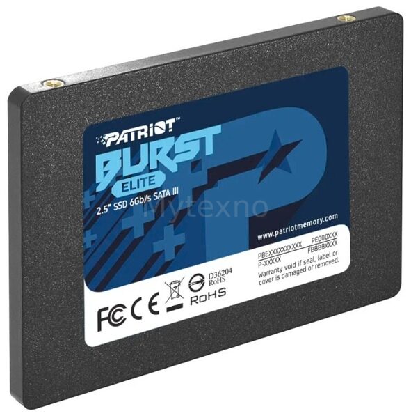 ТвердотельныйнакопительPatriot120GbMEMORYBURSTELITEPBE120GS25SSDR_2