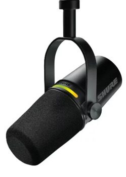 Микрофон Shure Motiv MV7+ черный [MV7+-K]