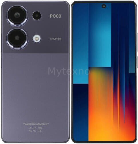 6.67" Смартфон POCO M6 Pro 512 ГБ фиолетовый