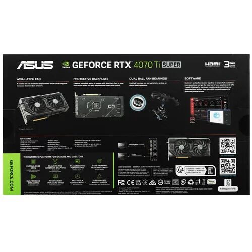 ВидеокартаASUSGeForceRTX4070TiSUPERDualOCEdition[90YV0KF3-M0NA00]_8_5470175