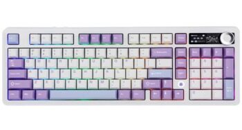 Клавиатура проводная + беспроводная AJAZZ AK980  [SY1-AK980-3-RGB-DIY-SS-PWB]