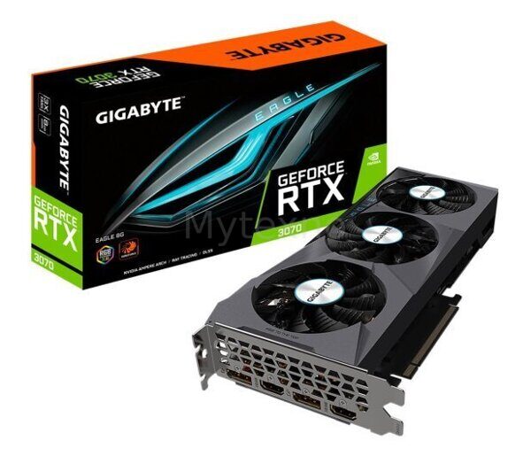 Gigabyte GeForce RTX 3070 EAGLE LHR 8GB GDDR6 / GV-N3070EAGLE-8GD 2.0