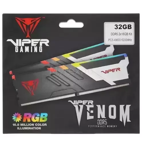 Оперативнаяпамять32Gb6200MHzPATRIOTVIPERVENOMRGB(PVVR532G620C40K)_3