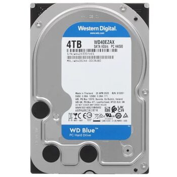4 ТБ Жесткий диск WD Blue  [WD40EZAX]